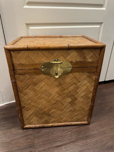 Vintage bamboo brass - bamboo, &