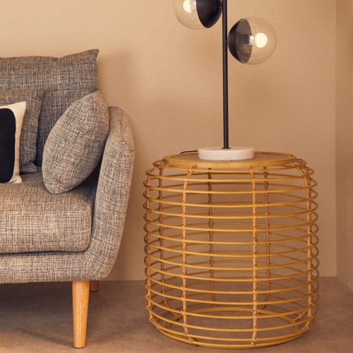 Natural round hand woven - round,
